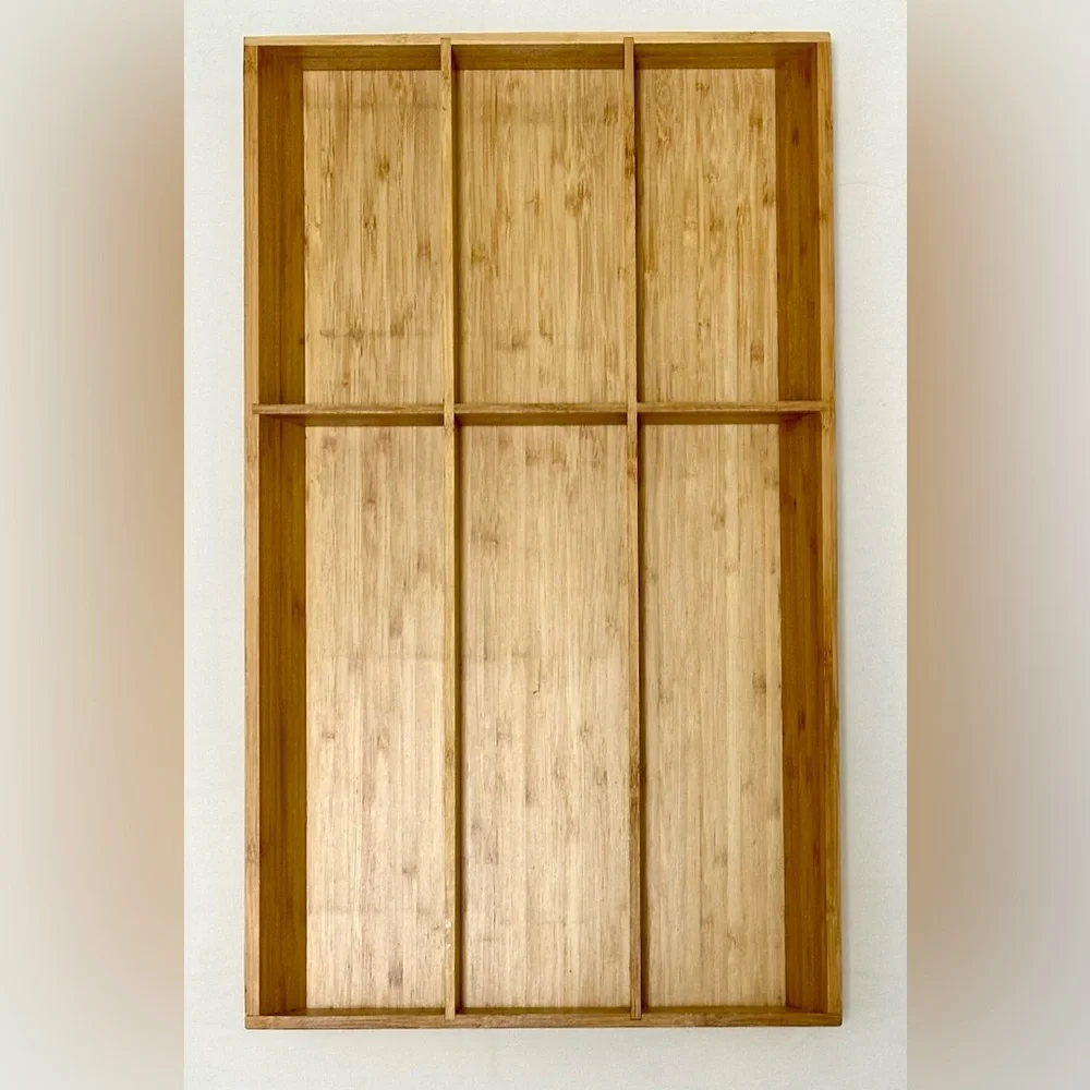 Ikea Variera Bamboo Drawer Silverware Flatware Utensil Organizer - Picture 2 of 6